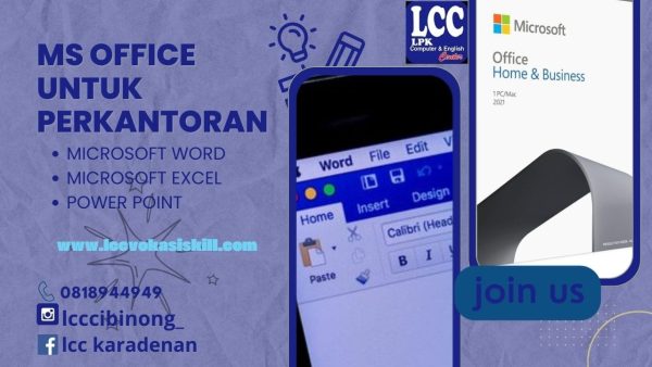 MS office untuk perkantoran